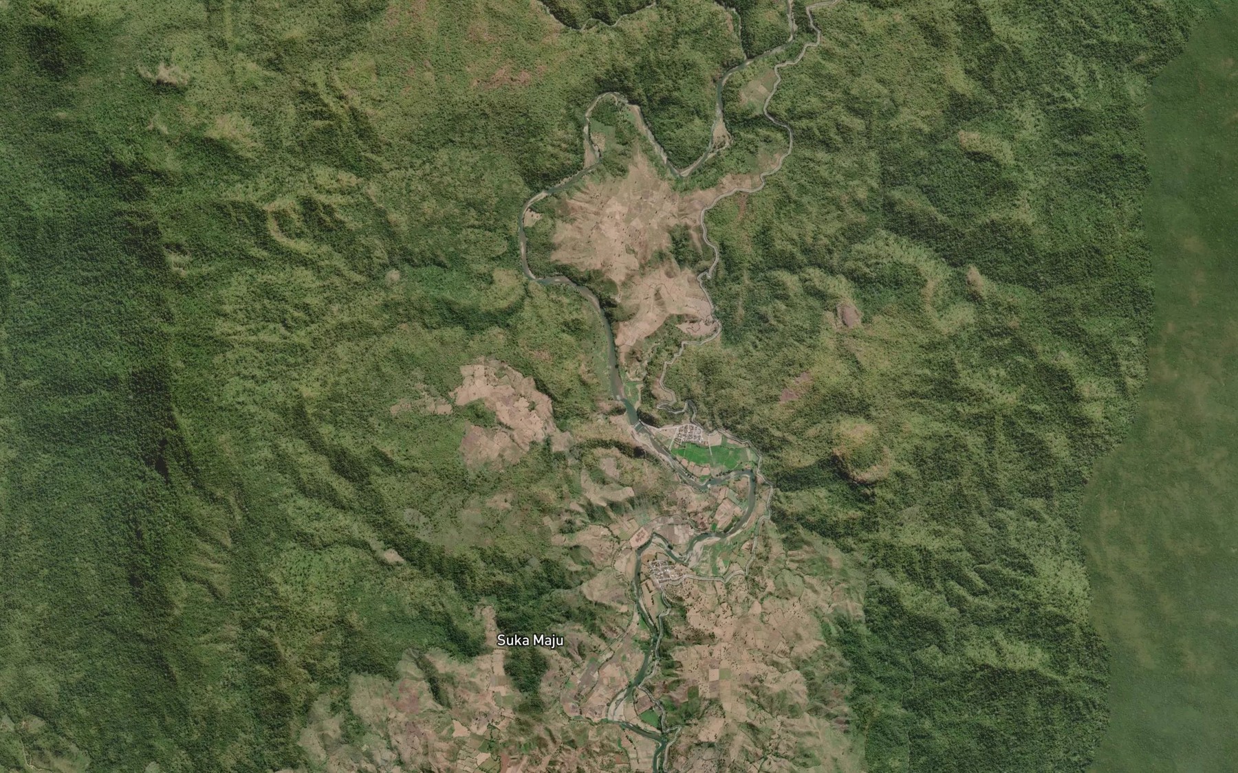 Satellite map of the Brang Rontong