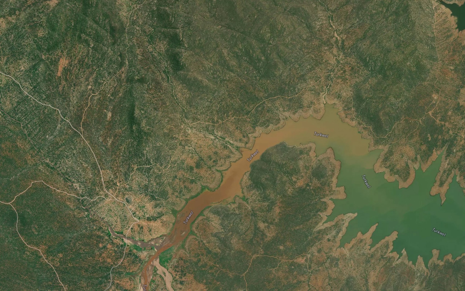 Satellite map of the Amunyai