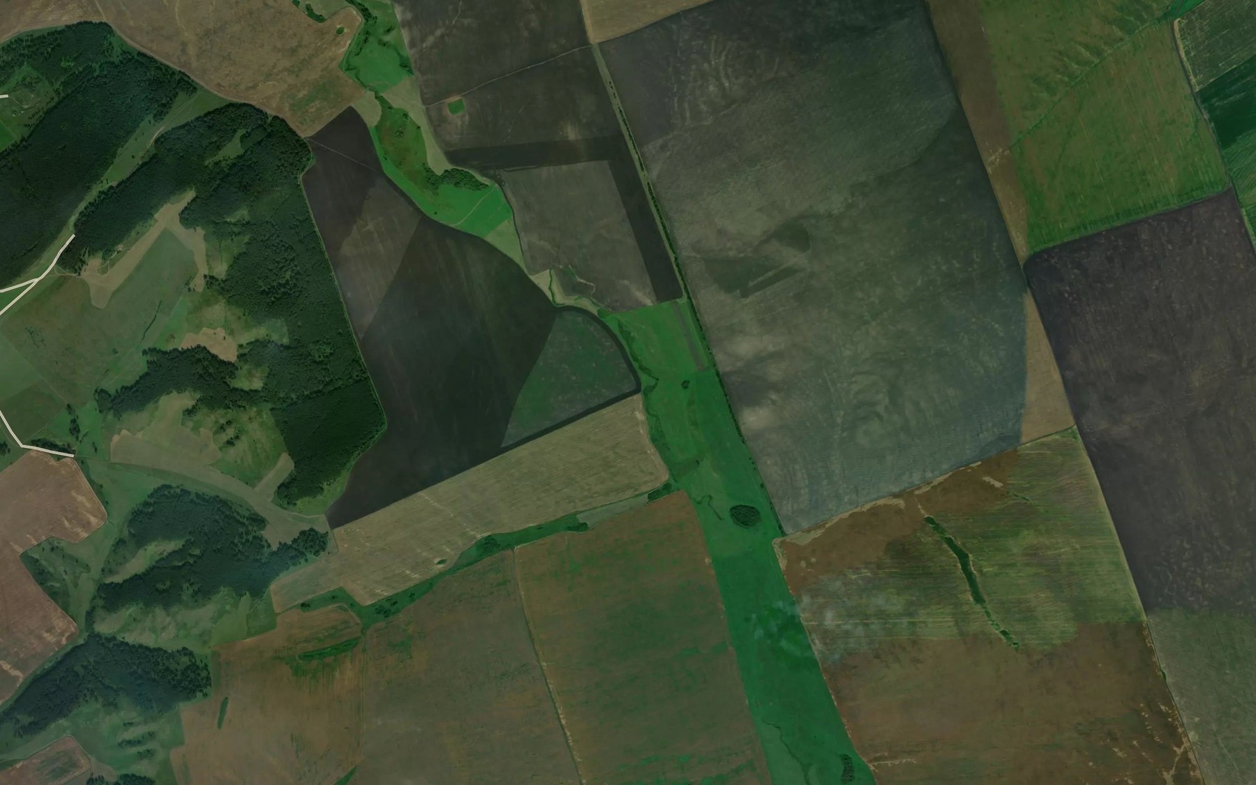 Satellite map of the Log Listvennichnyy