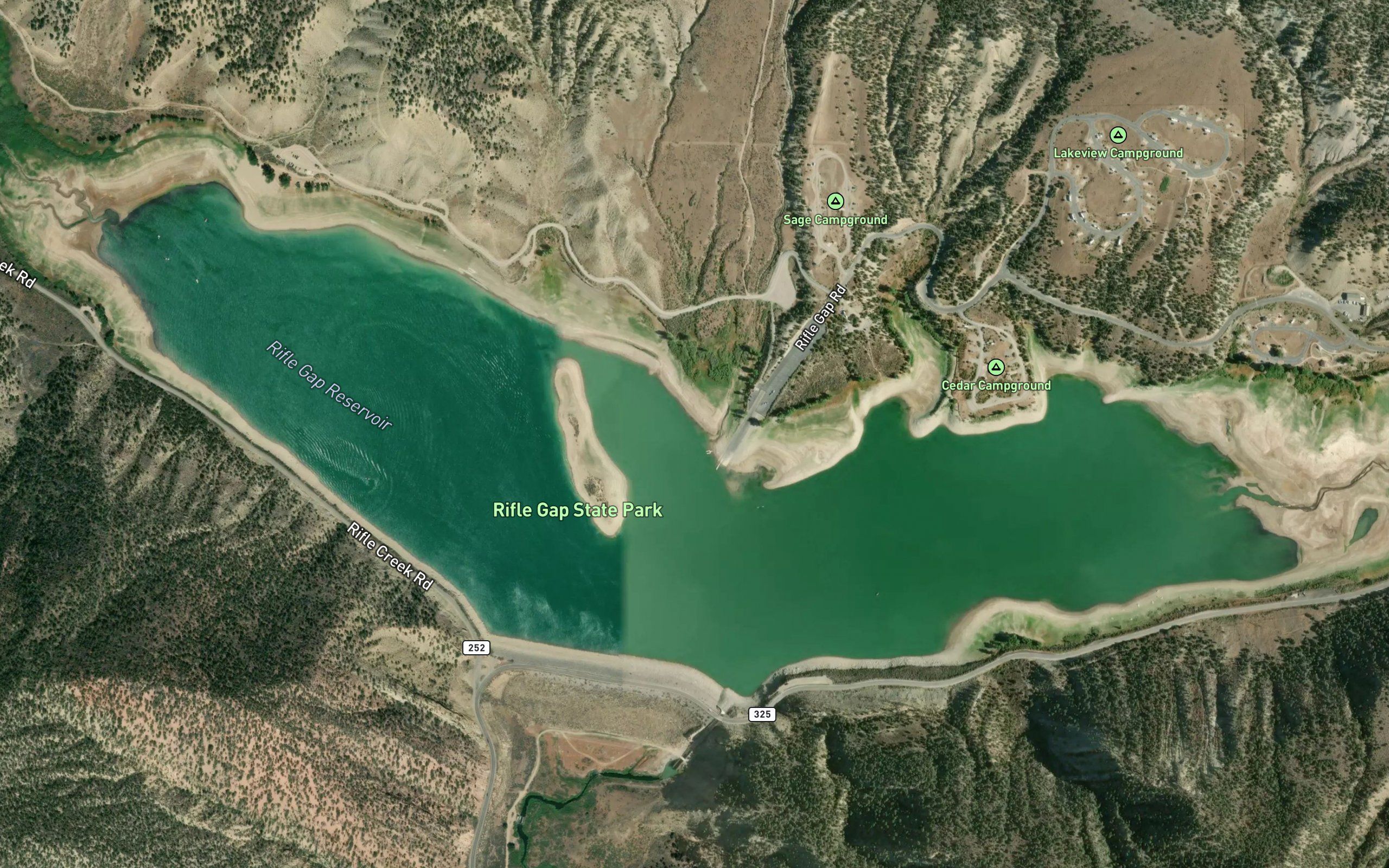 Rifle Gap Reservoir