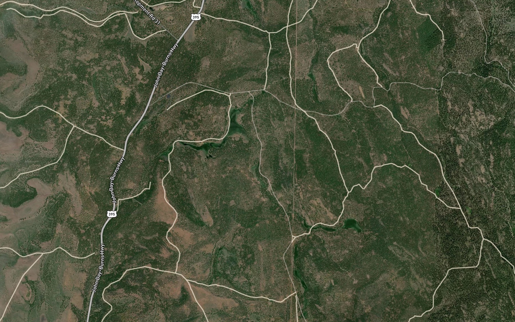 Satellite map of the RIL Spring