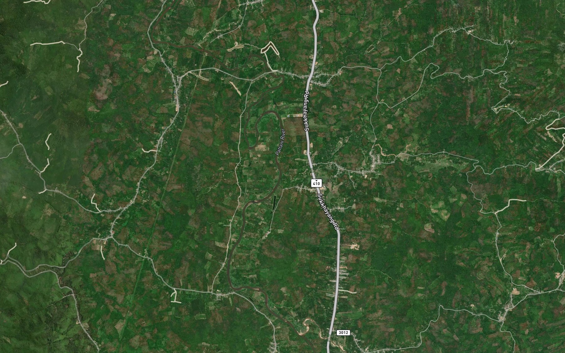 Satellite map of the Khlong Ta No Pu Te