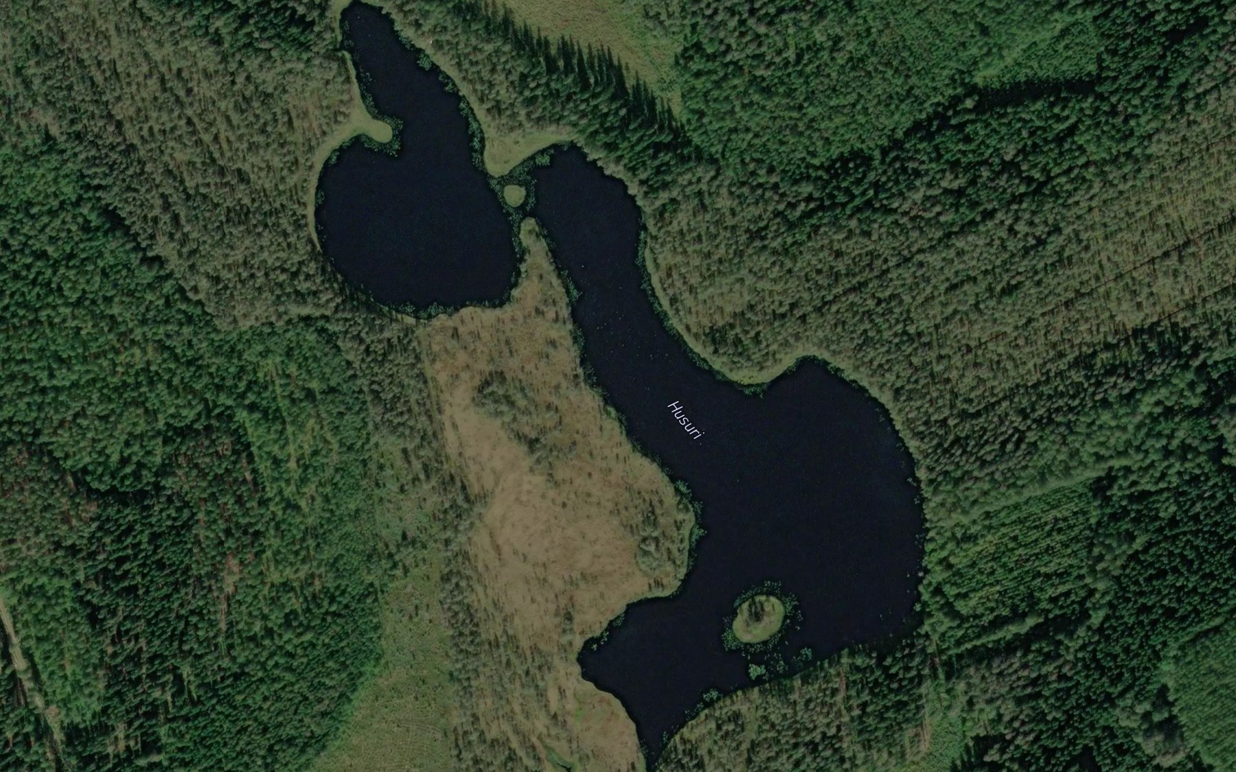 Satellite map of the Husuri