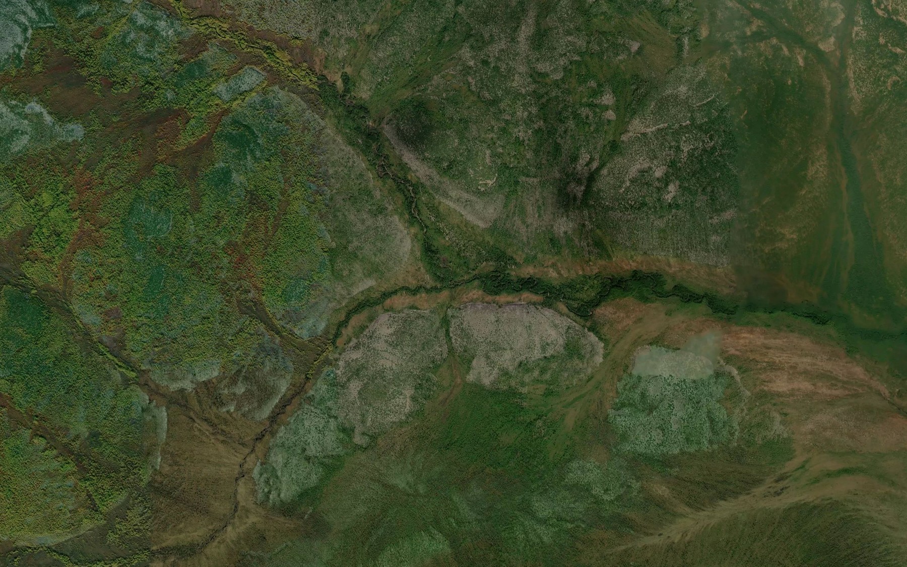 Satellite map of the Levyy Ulardakh