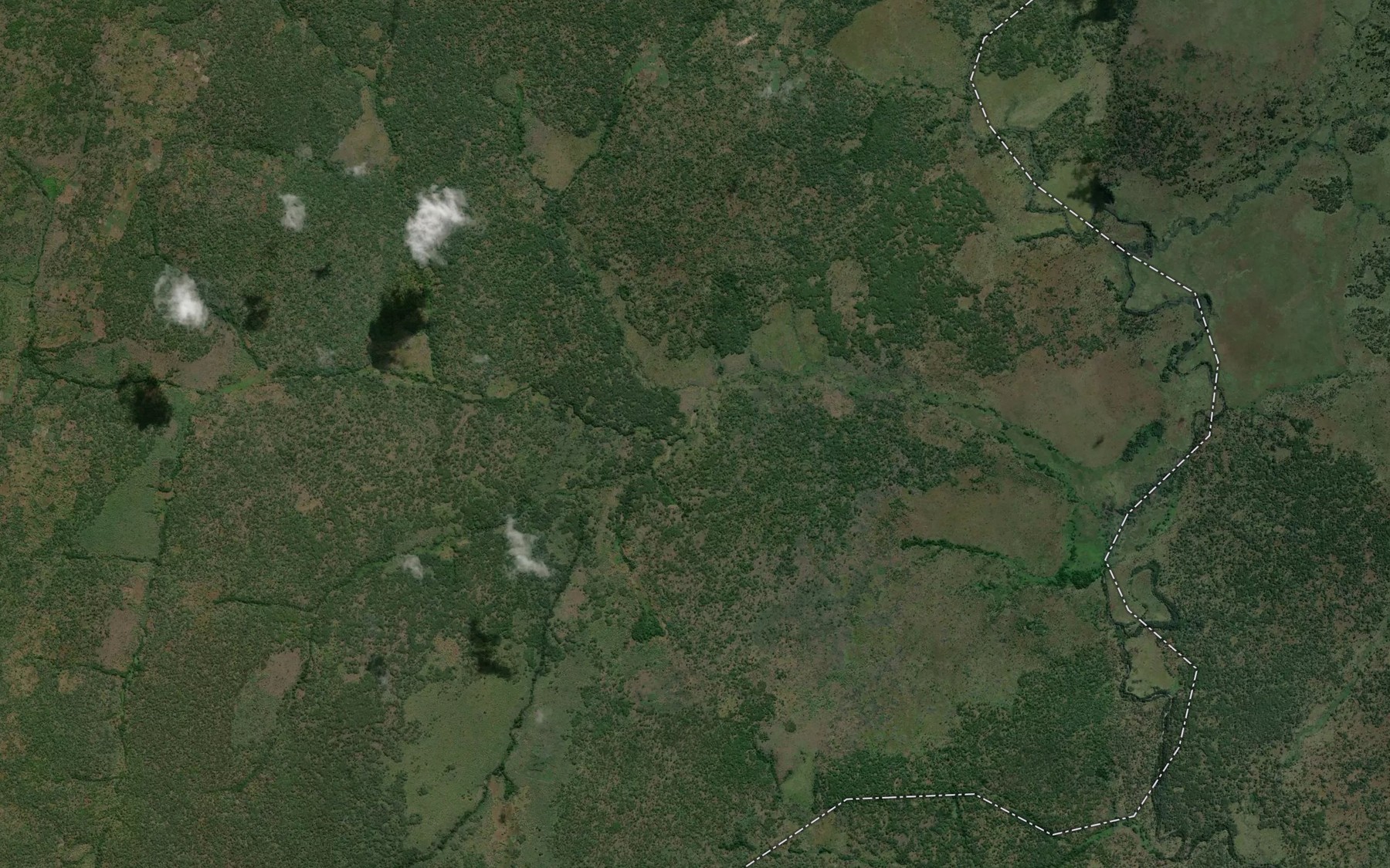Satellite map of the Kotsho