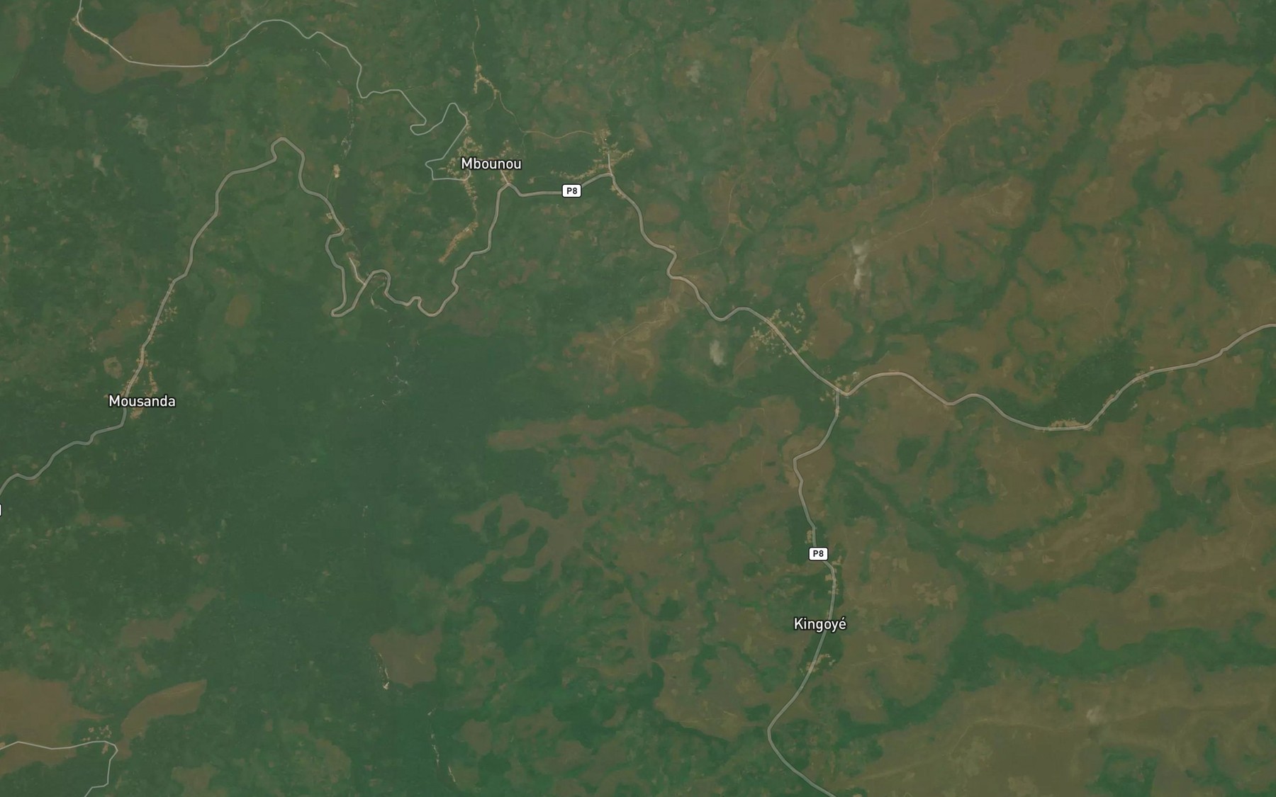 Satellite map of the Louati II