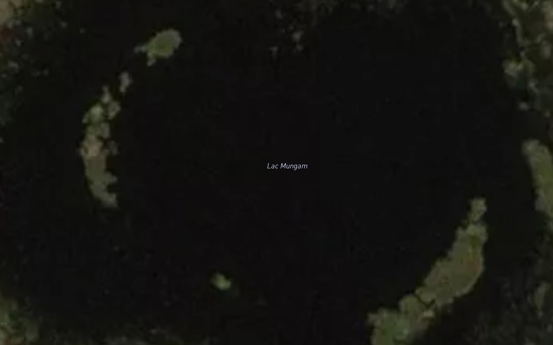 Satellite map of the Lac Mungam
