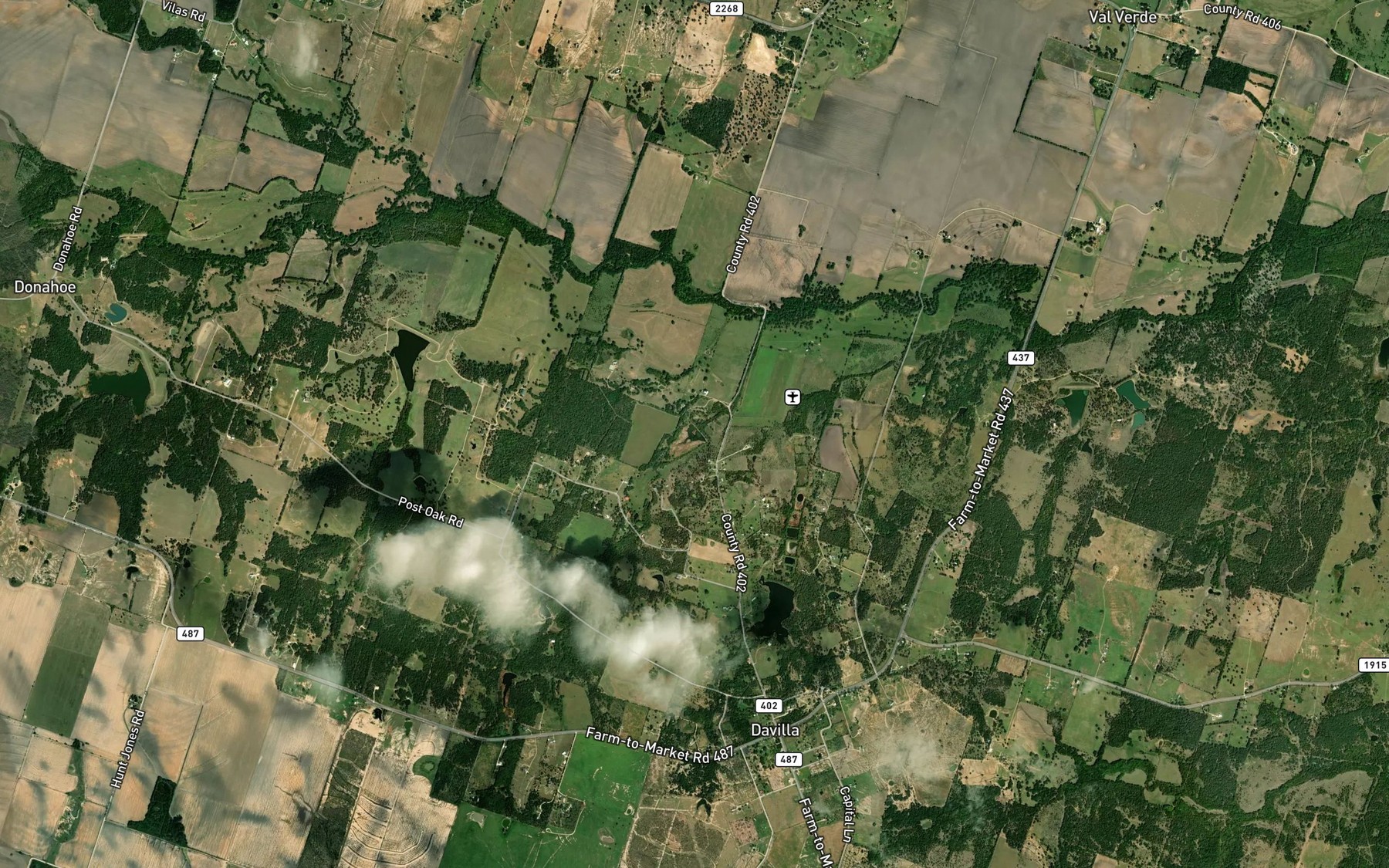 Satellite map of the Stigall Lake Number Two