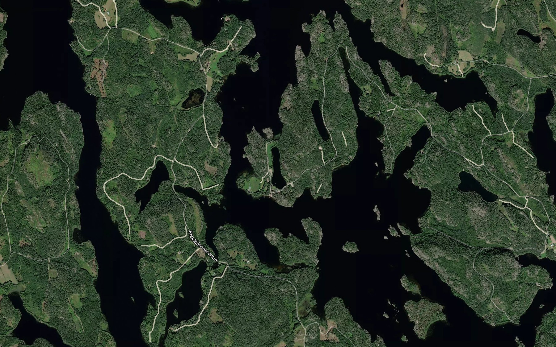 Satellite map of the Rupakonlampi