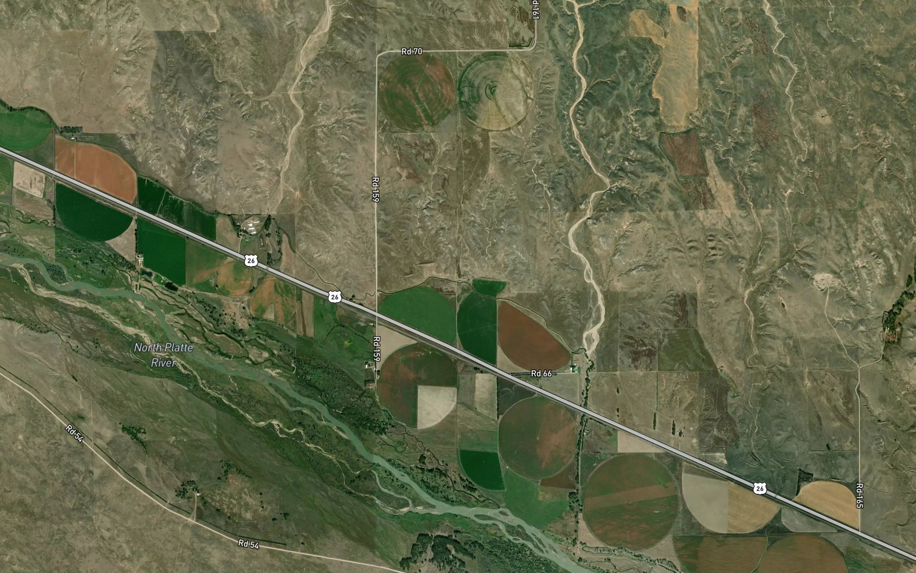 Satellite map of the Balka Group Reservoir