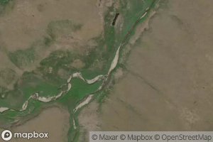 Satellite map of the Ballarat Creek