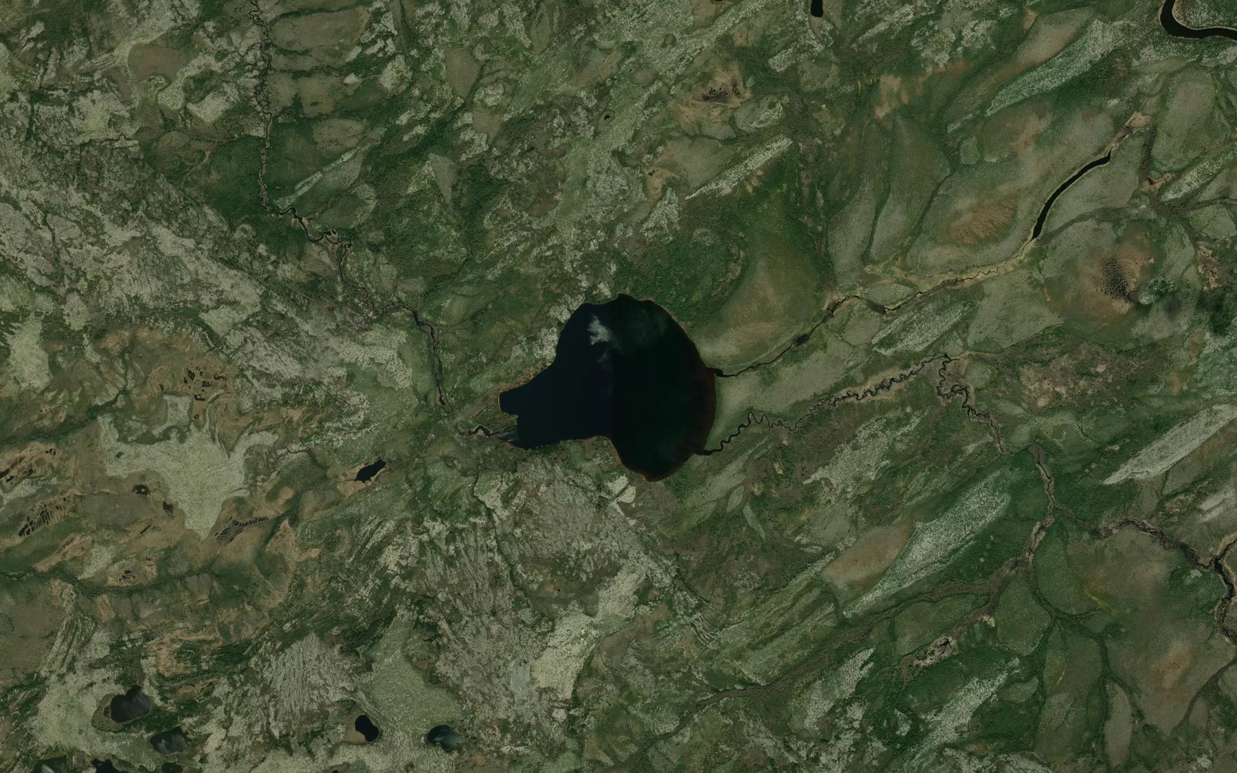 Satellite map of the Lac Pikuchichkamakus