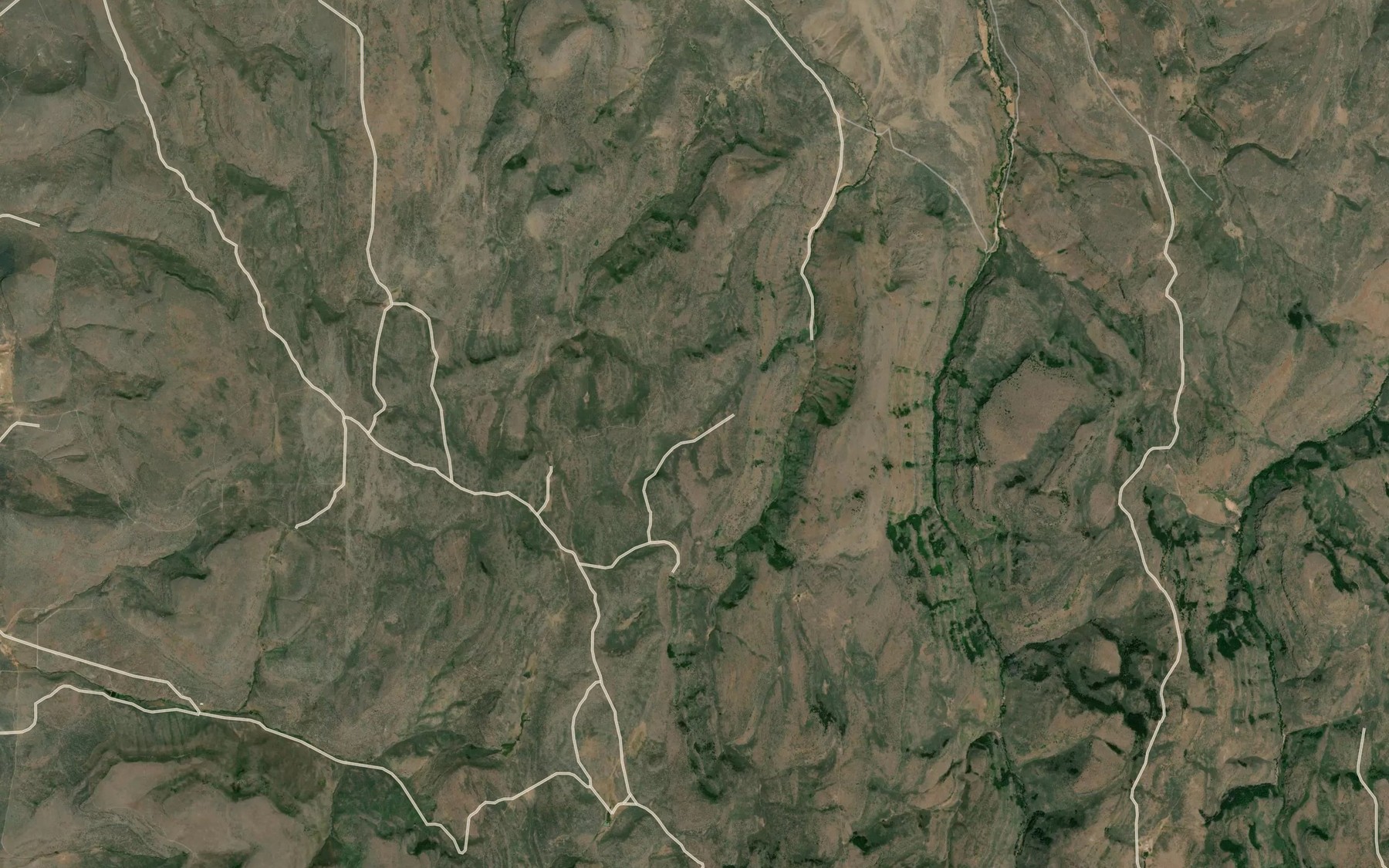Satellite map of the Dry Cottonwood Reservoir