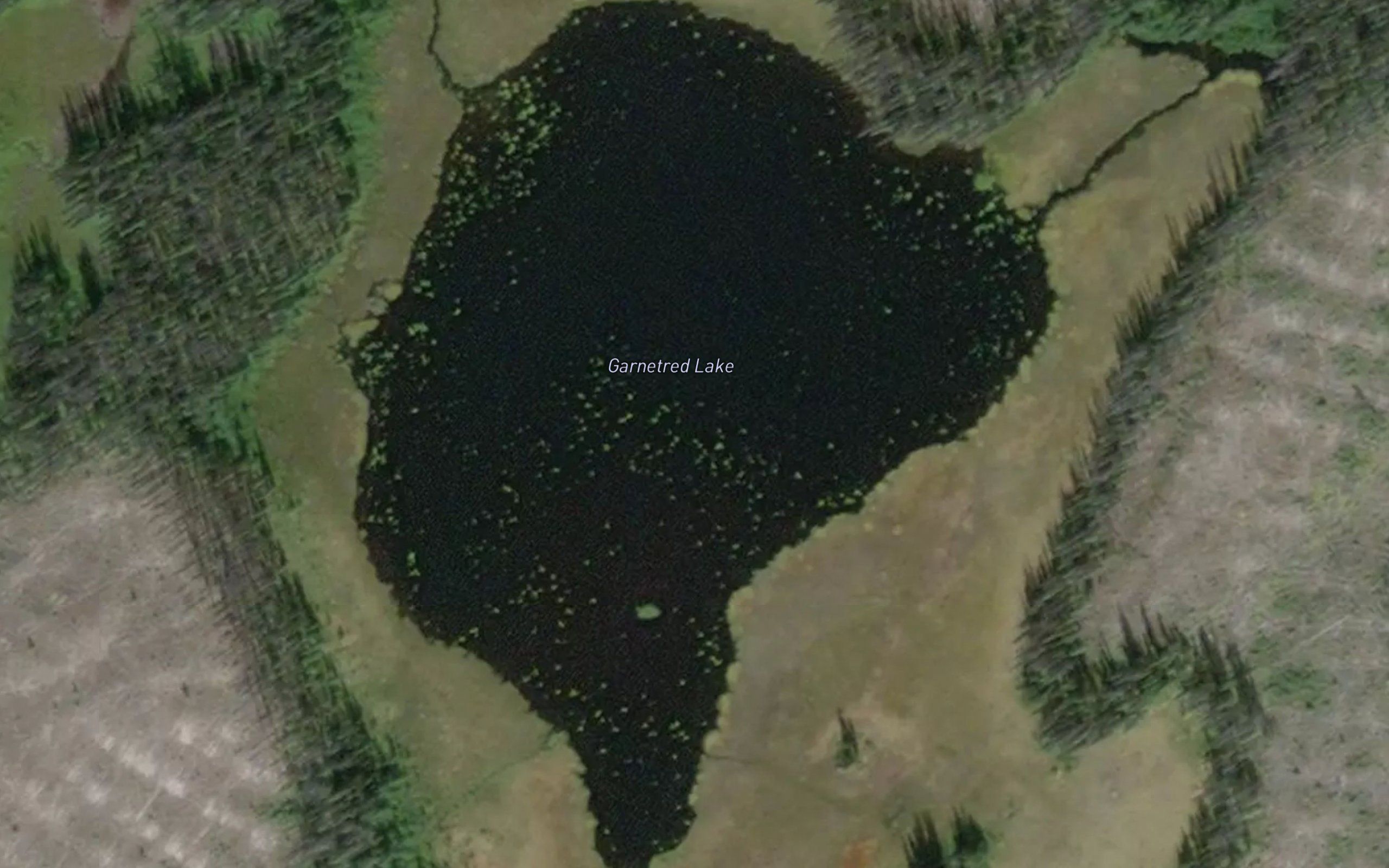 Garnetred Lake