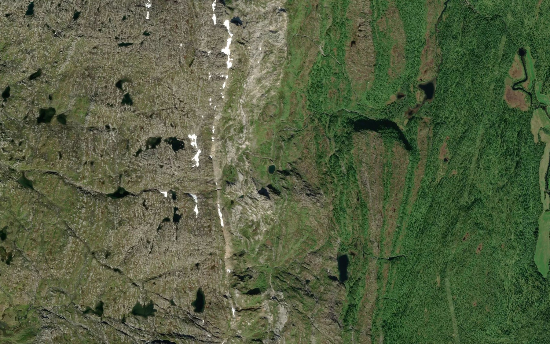 Satellite map of the Katadalstjorna