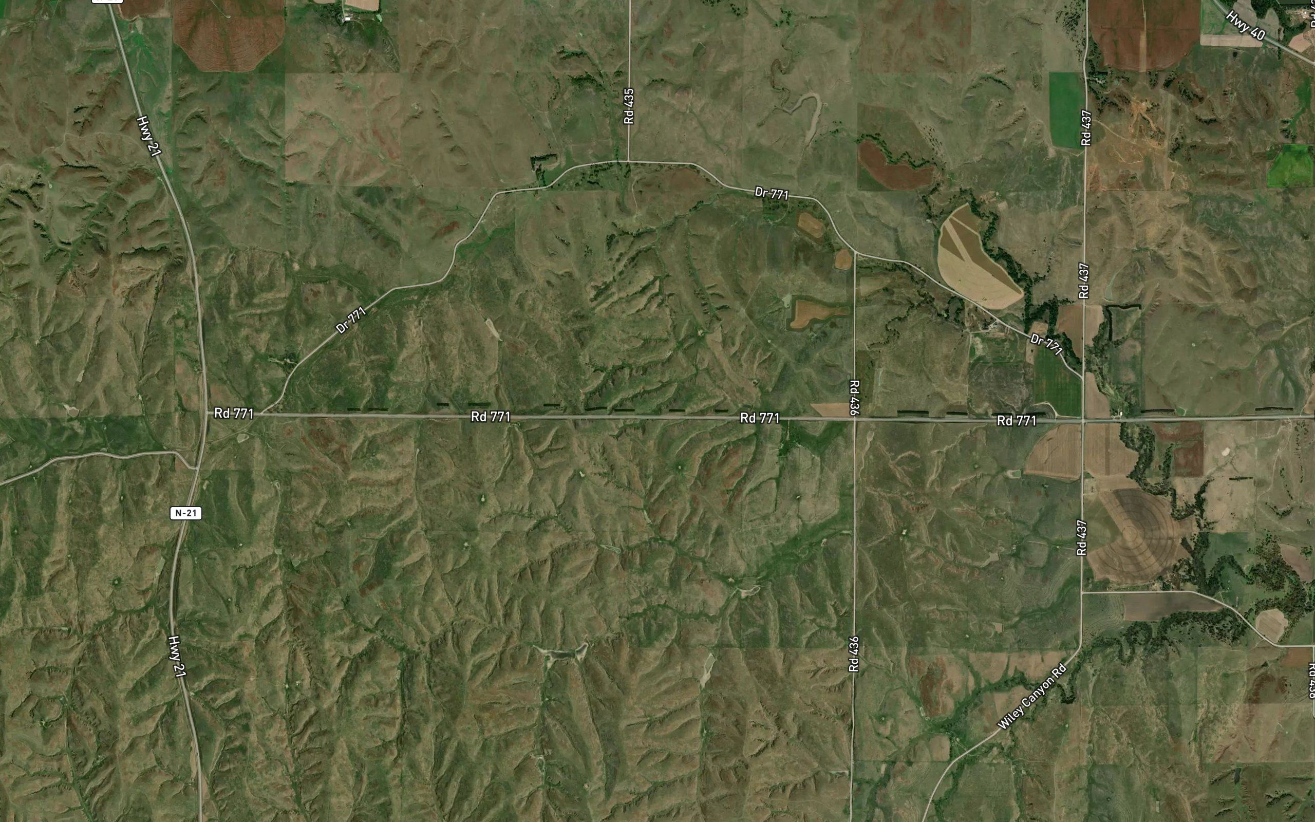 Dawson Company Road Dam Reservoir Number 5