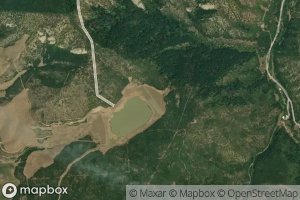 Satellite map of the Porter Reservoir