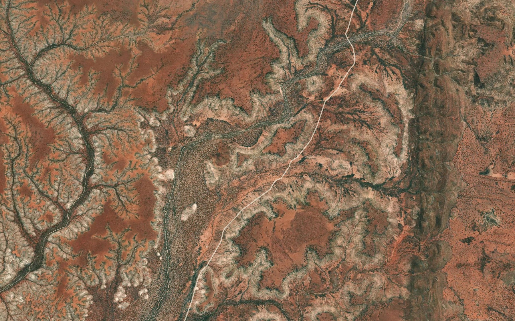 Satellite map of the Yabilyah Spring