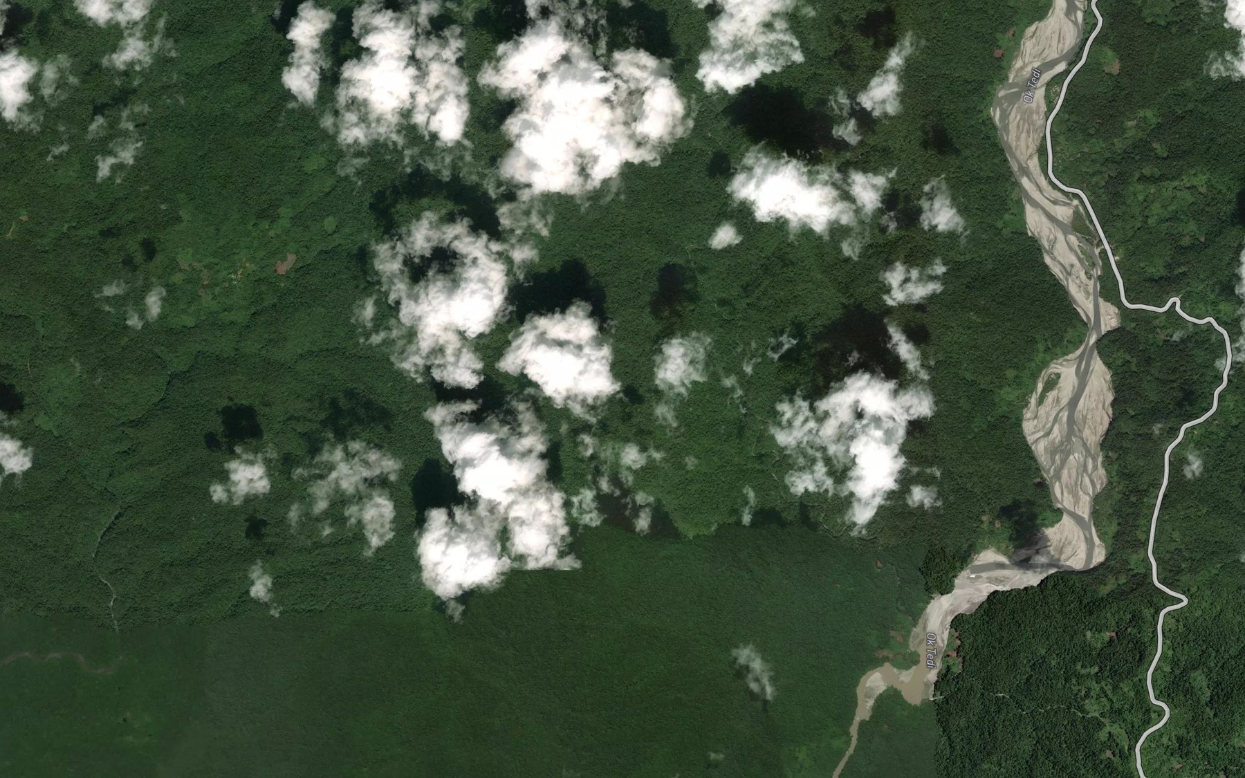 Satellite map of the Ok Hum