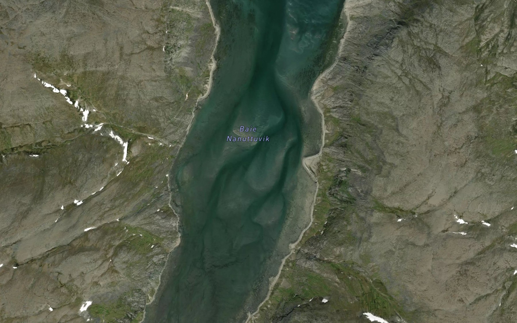 Satellite map of the Baie Nanuttuvik