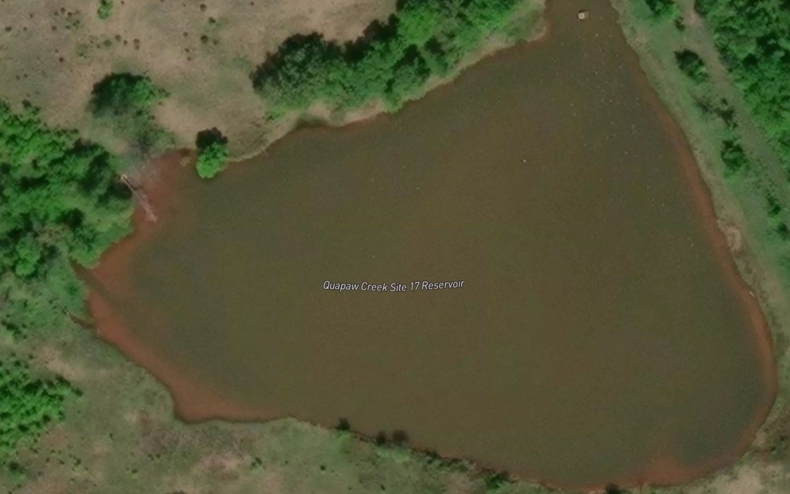 Quapaw Creek Site 17 Reservoir