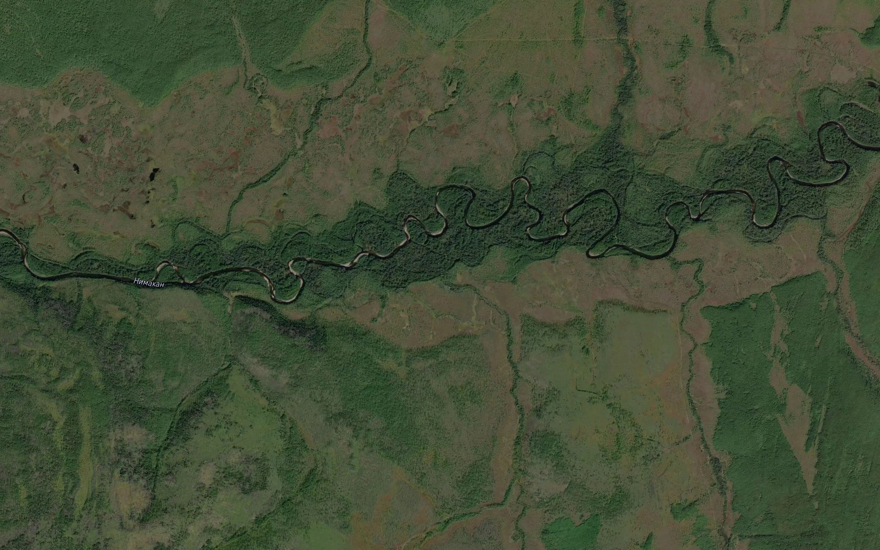 Satellite map of the Beyu-Makan