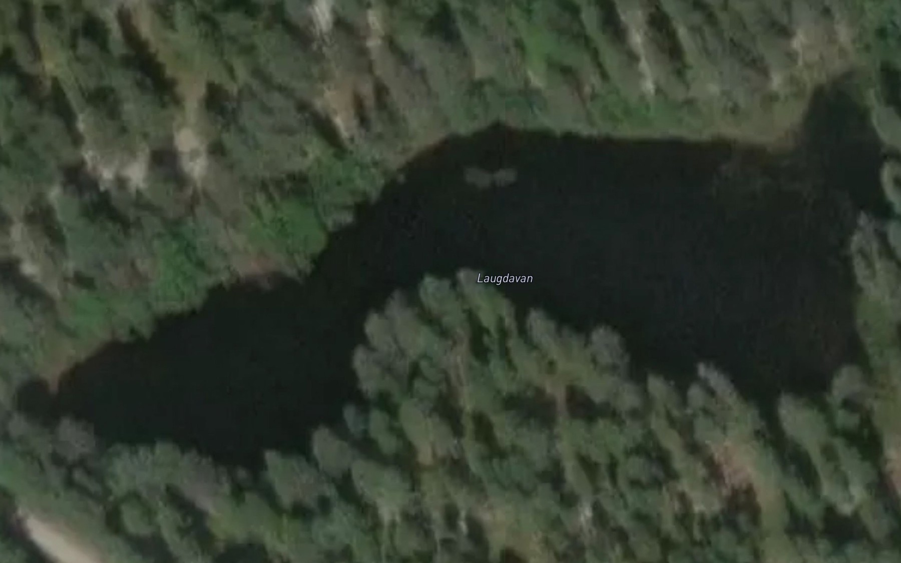 Satellite map of the Laugdavan