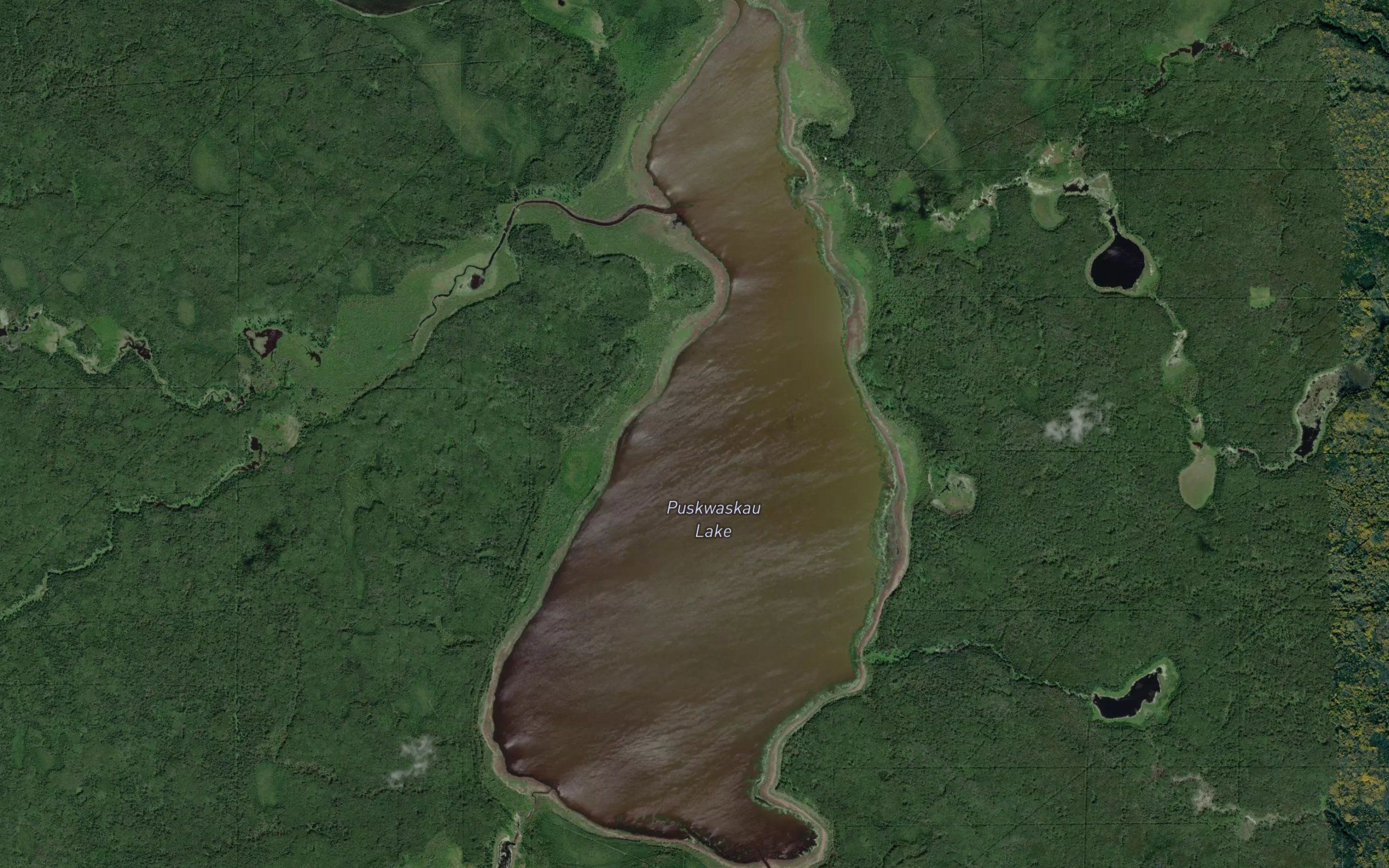 Puskwaskau Lake
