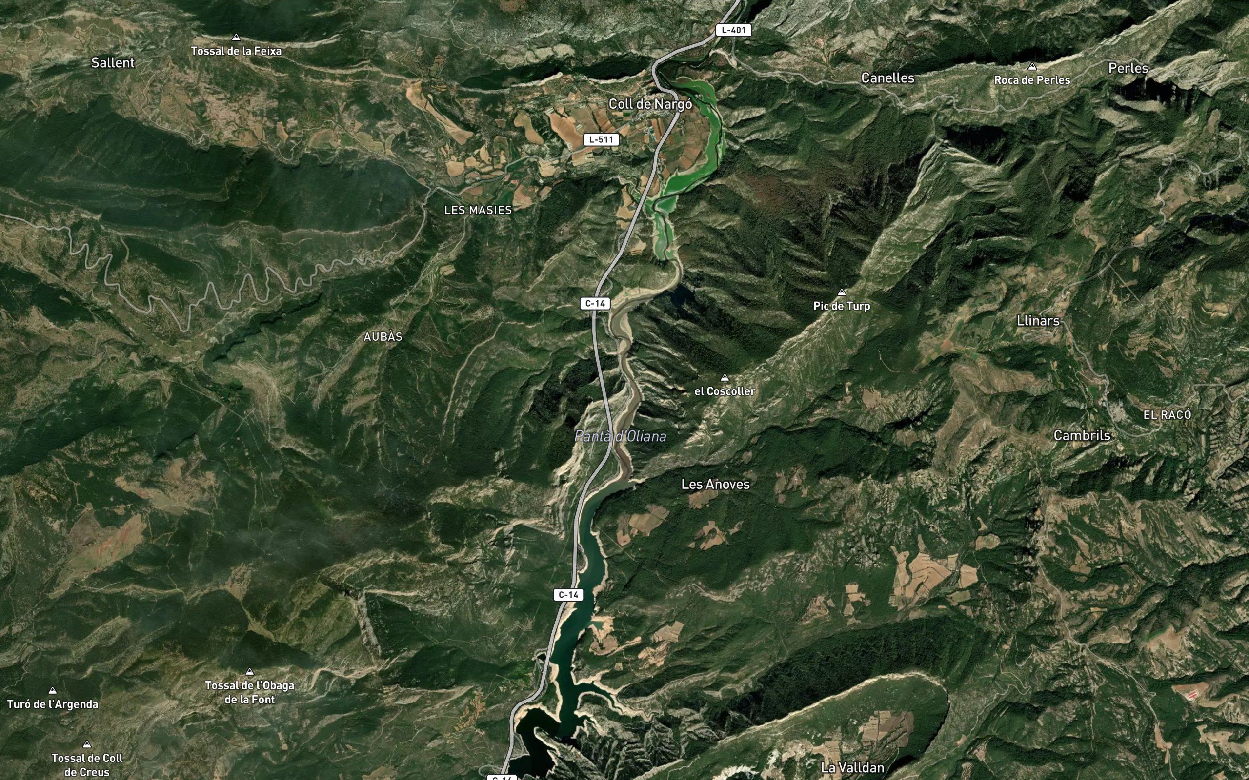 Panta d'Oliana