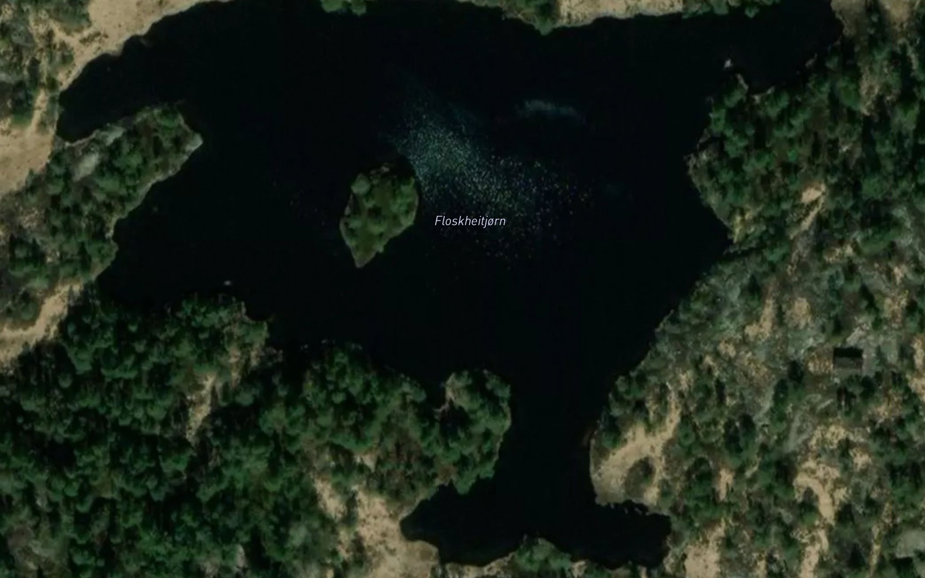 Satellite map of the Floskheitjonn