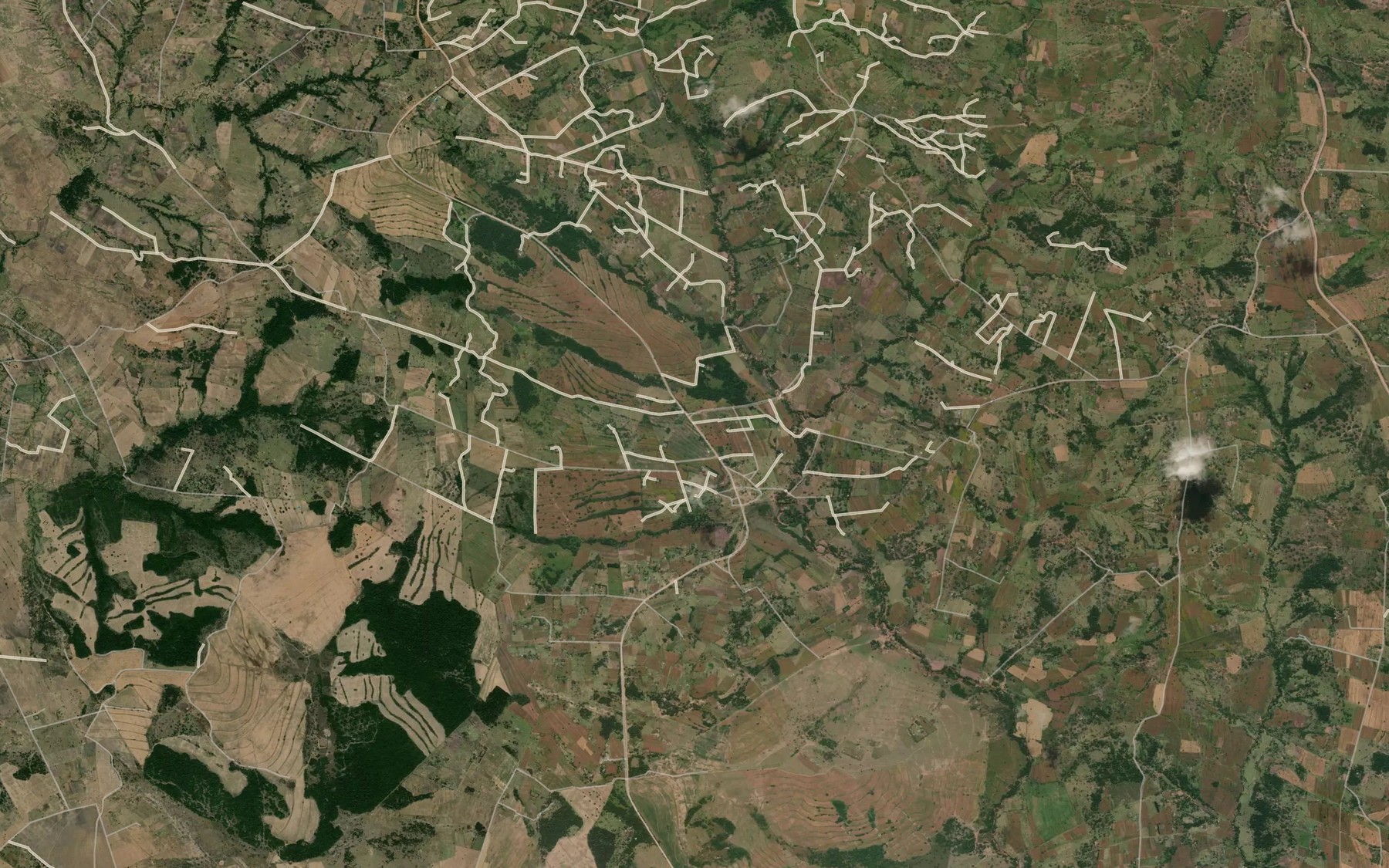 Satellite map of the Murua Ndamevu
