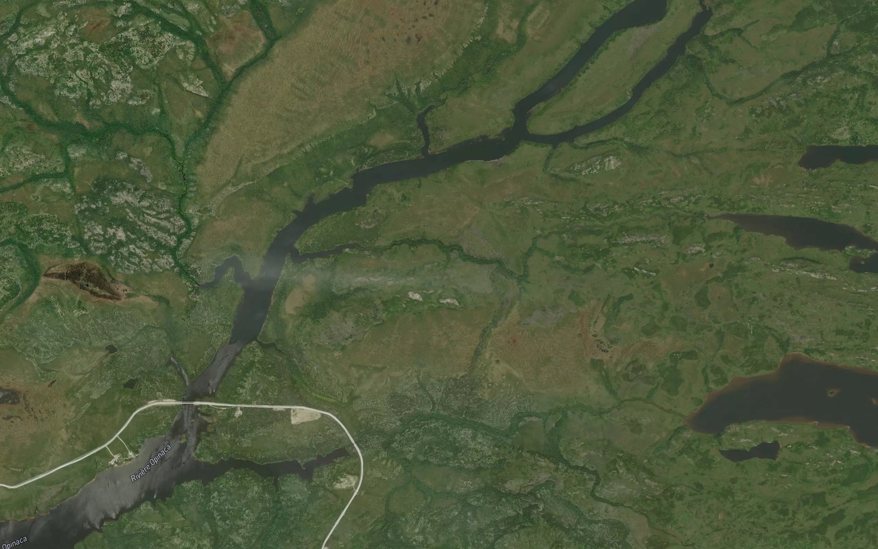 Satellite map of the Confluent Pachistiwakanusich