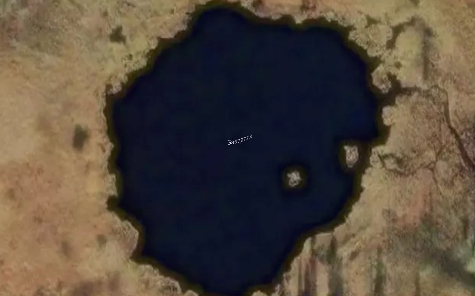 Satellite map of the Gastjorna