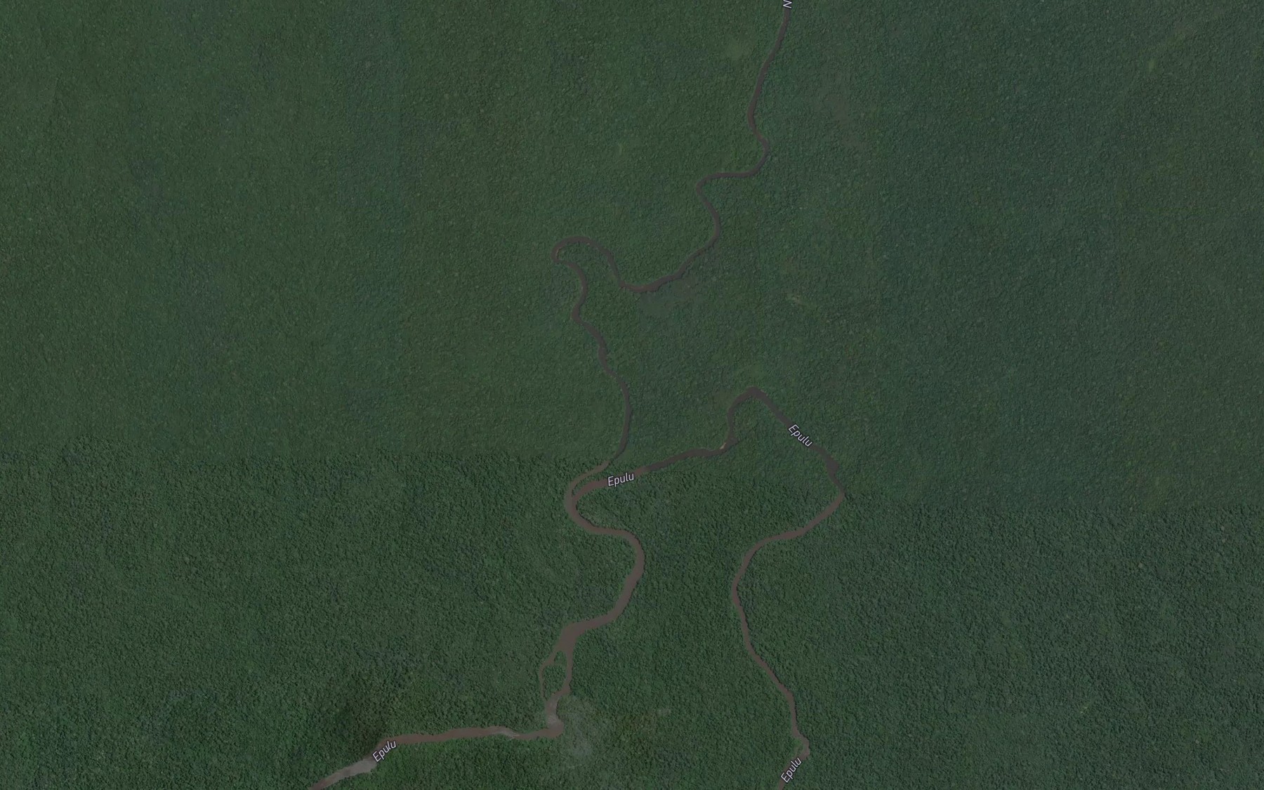 Satellite map of the Lubeie