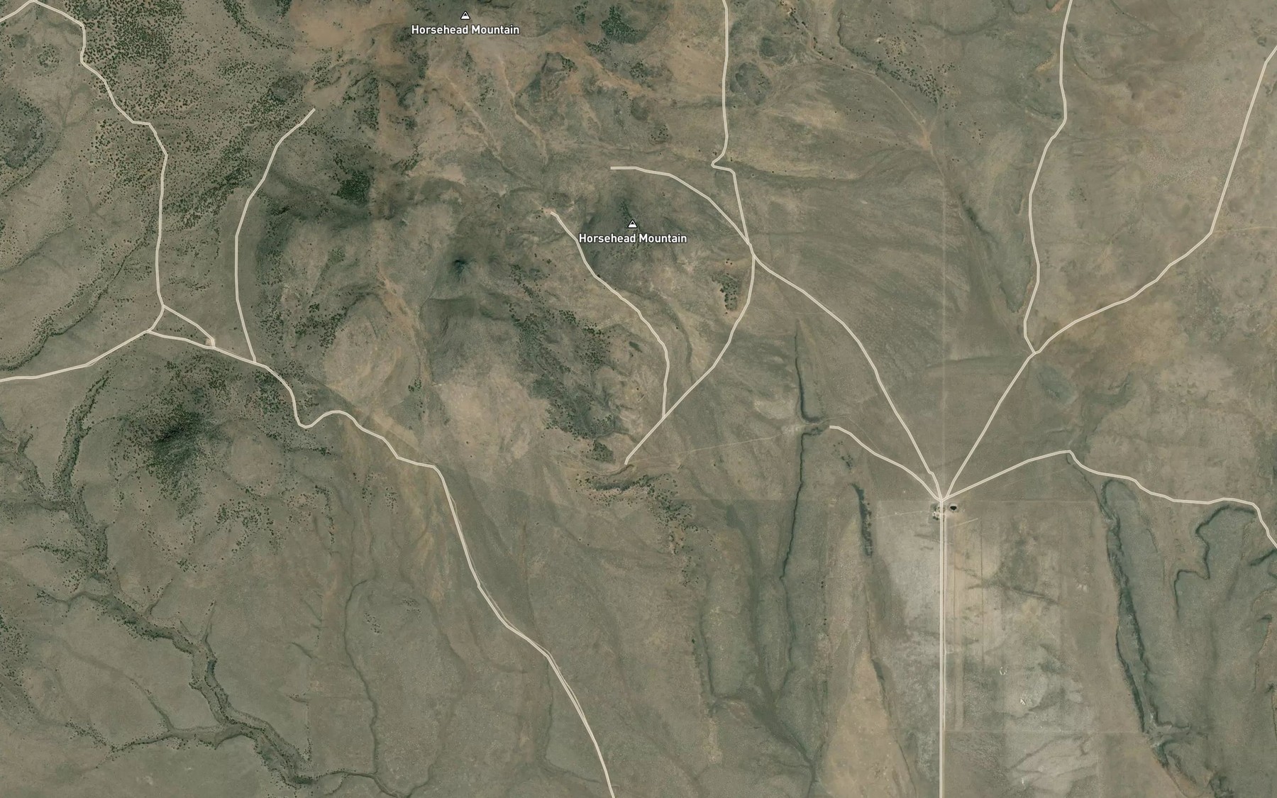 Satellite map of the Leehmann Reservoir
