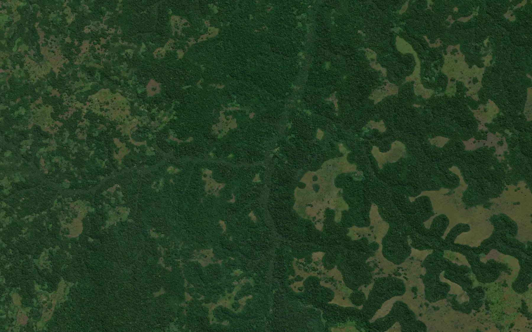 Satellite map of the Luele