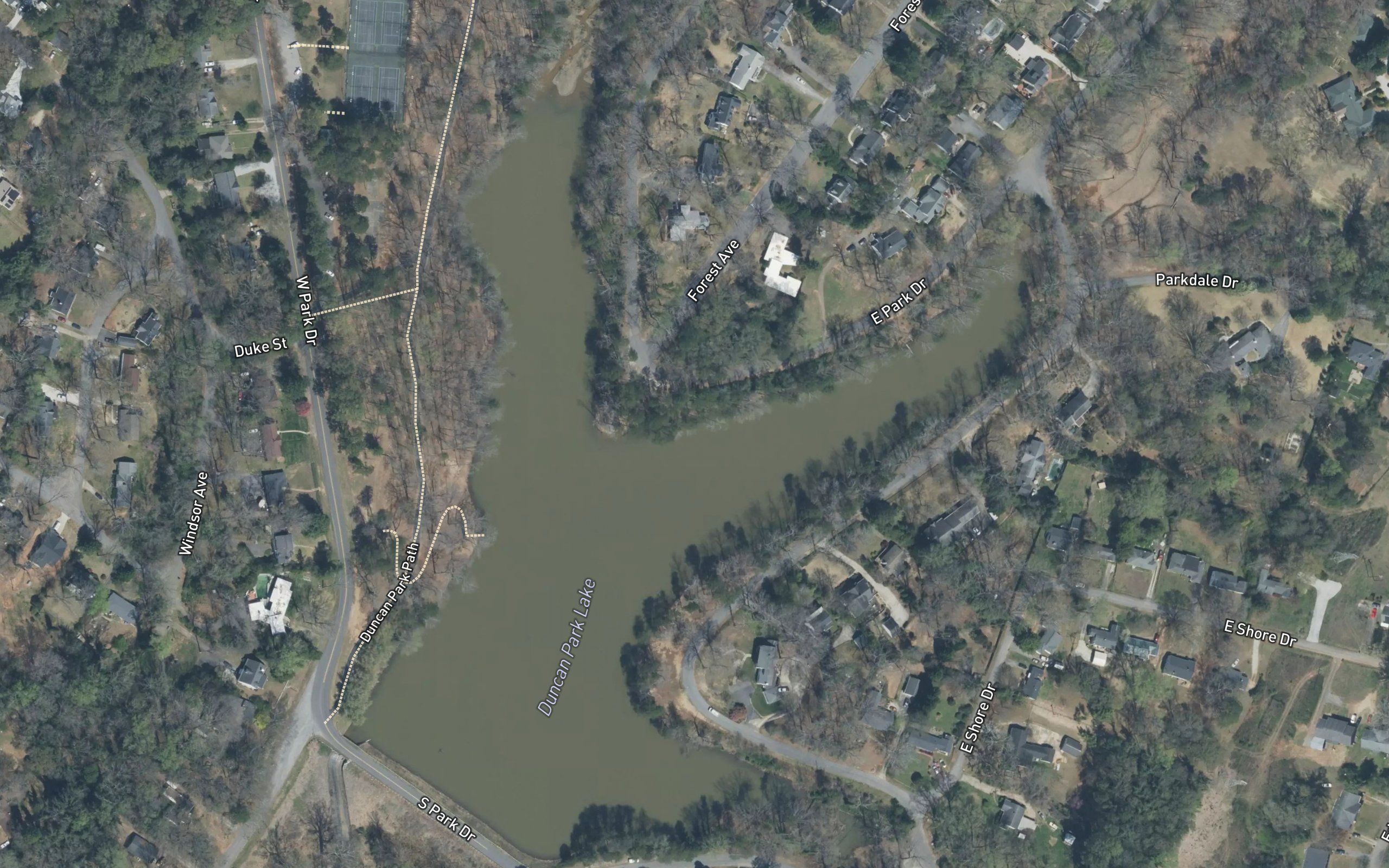 Duncan Park Lake