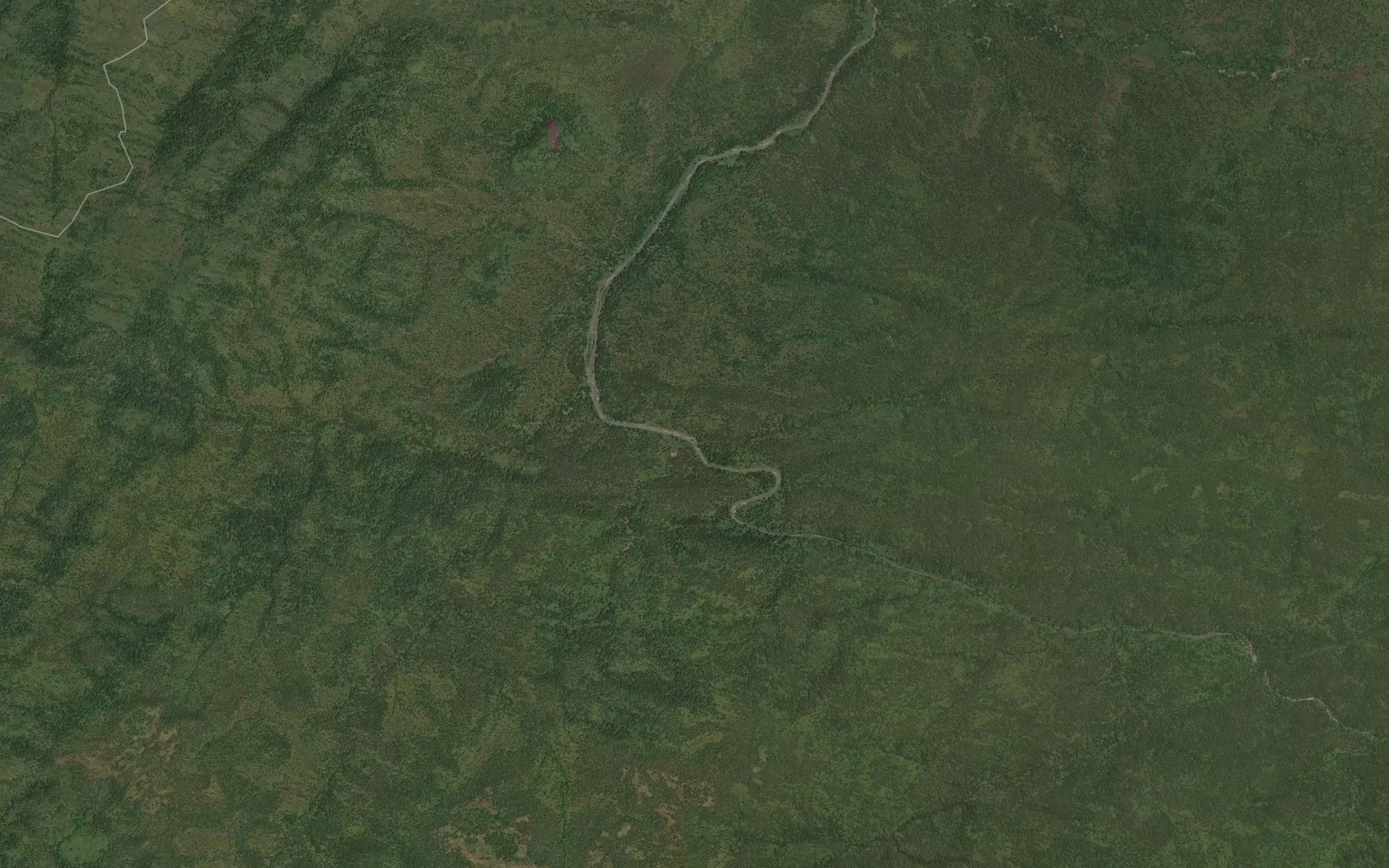 Satellite map of the Sam