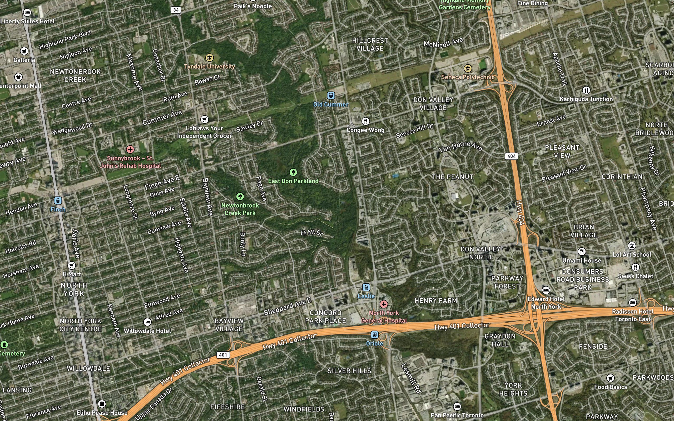 Newtonbrook Creek