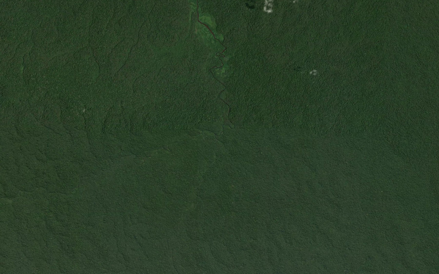 Satellite map of the Petite Tshuapa