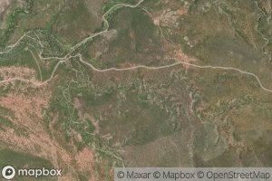 Satellite map of the Canada Agua Mala