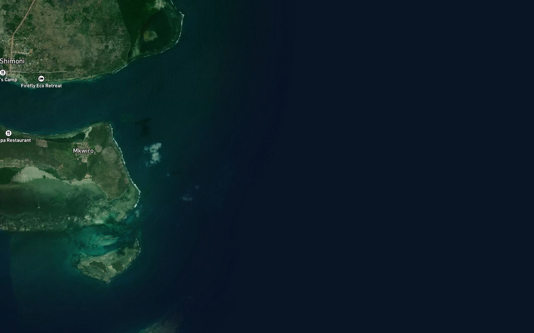 Satellite map of the Lockyer Patch