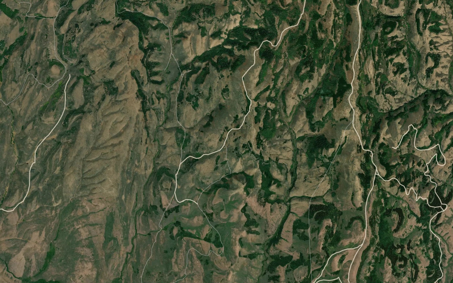 Satellite map of the Lime Spring