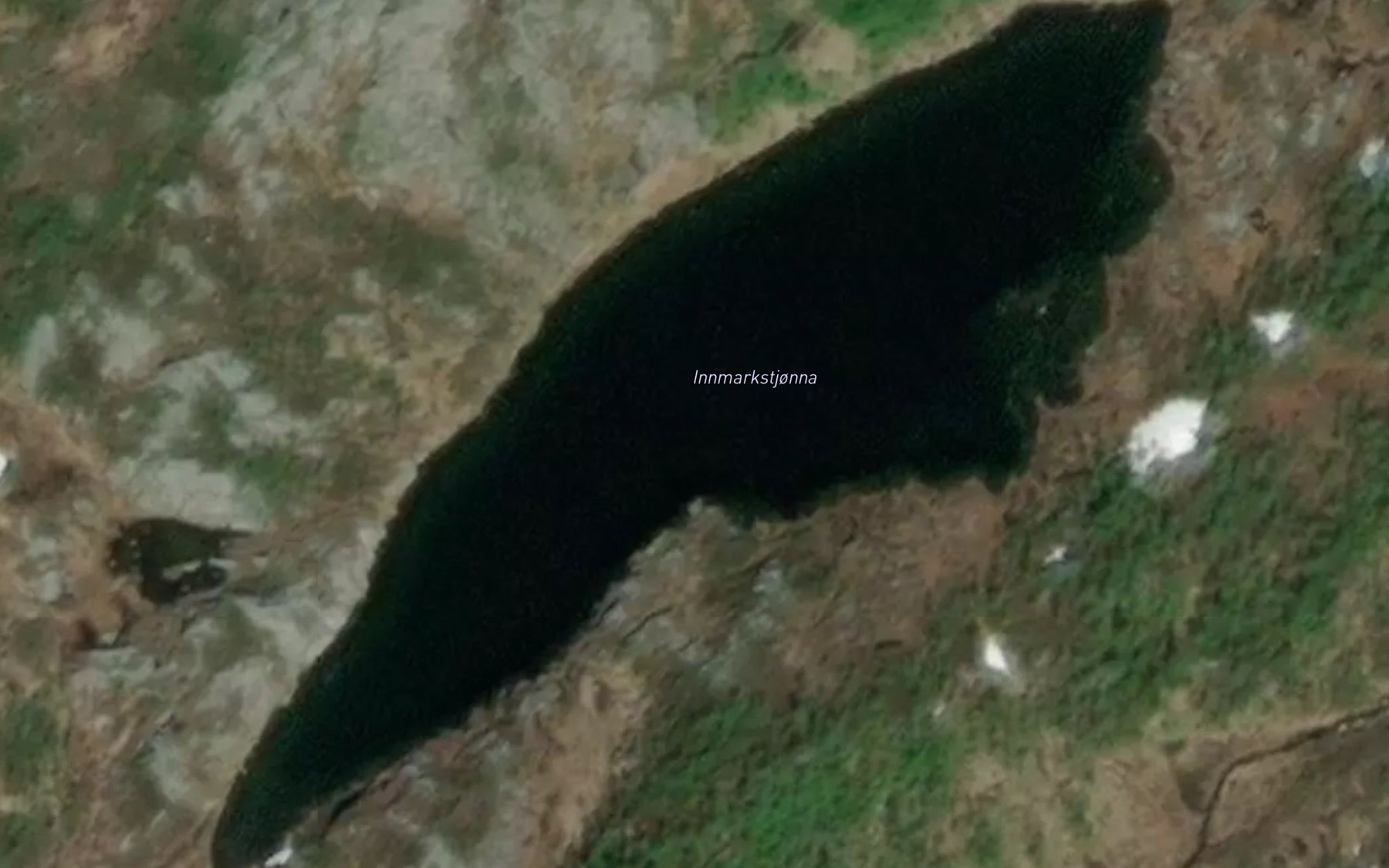 Satellite map of the Innmarkstjorna