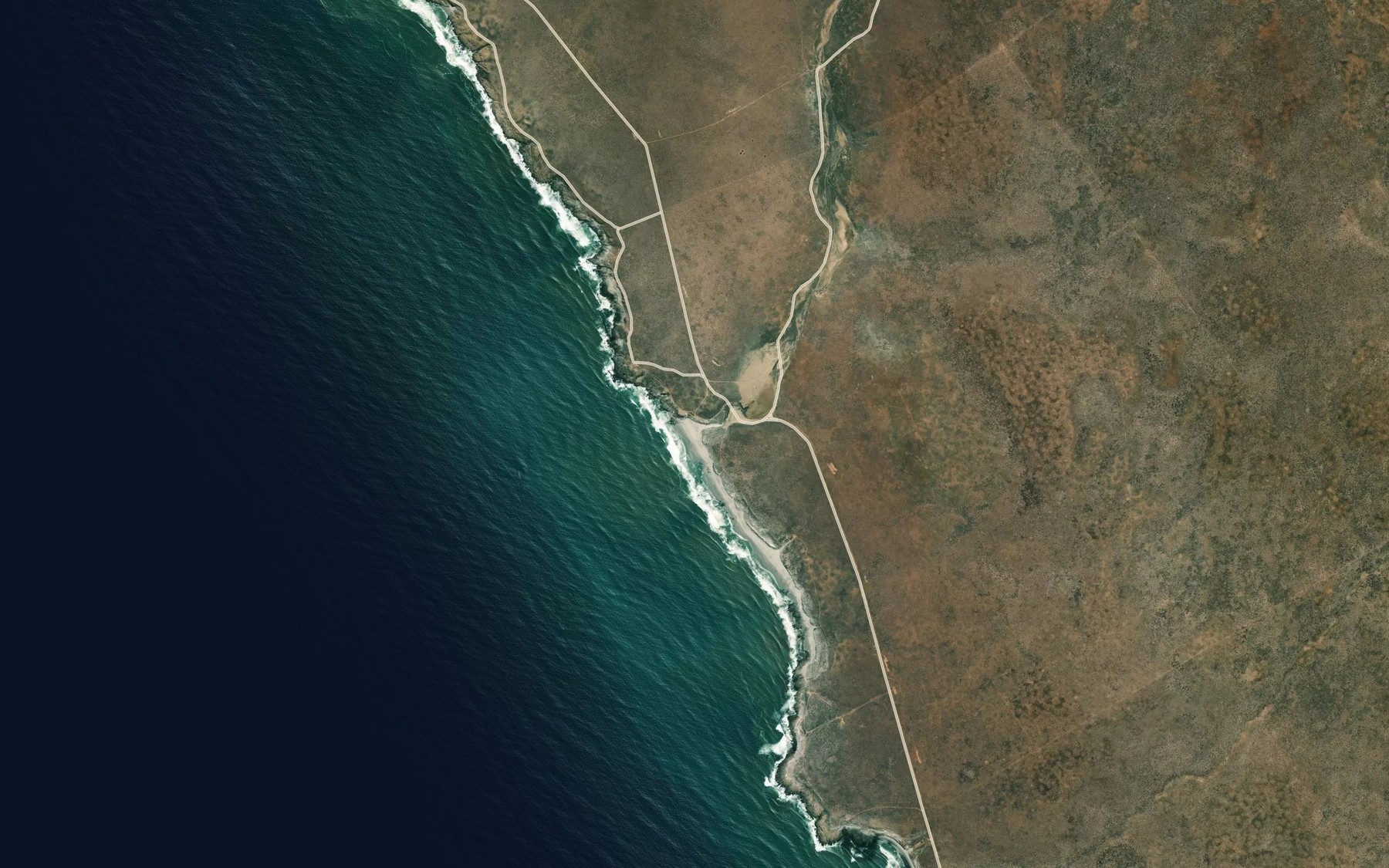 Satellite map of the Ruitersvlei se Mond