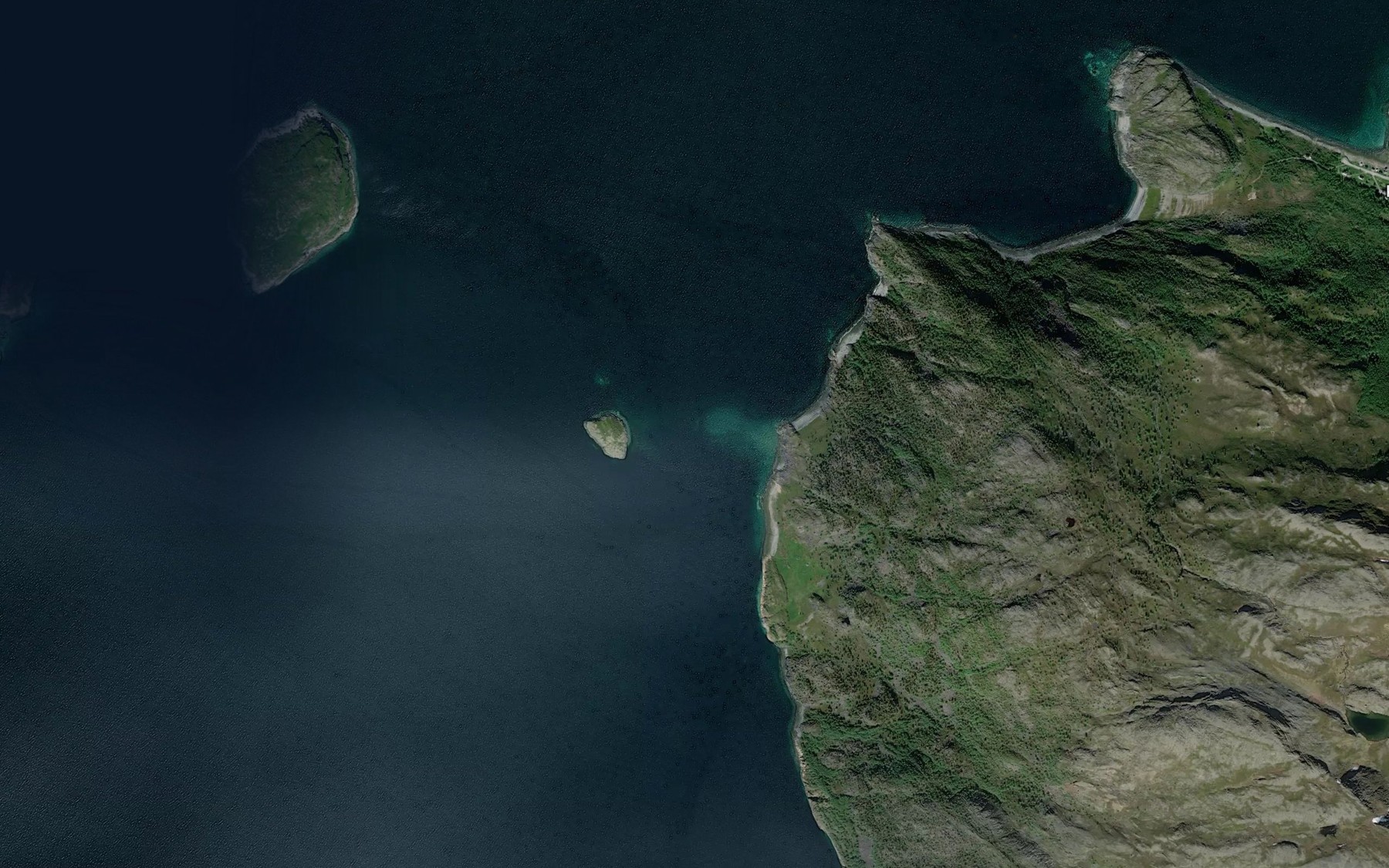 Satellite map of the Rastenesgrunnen