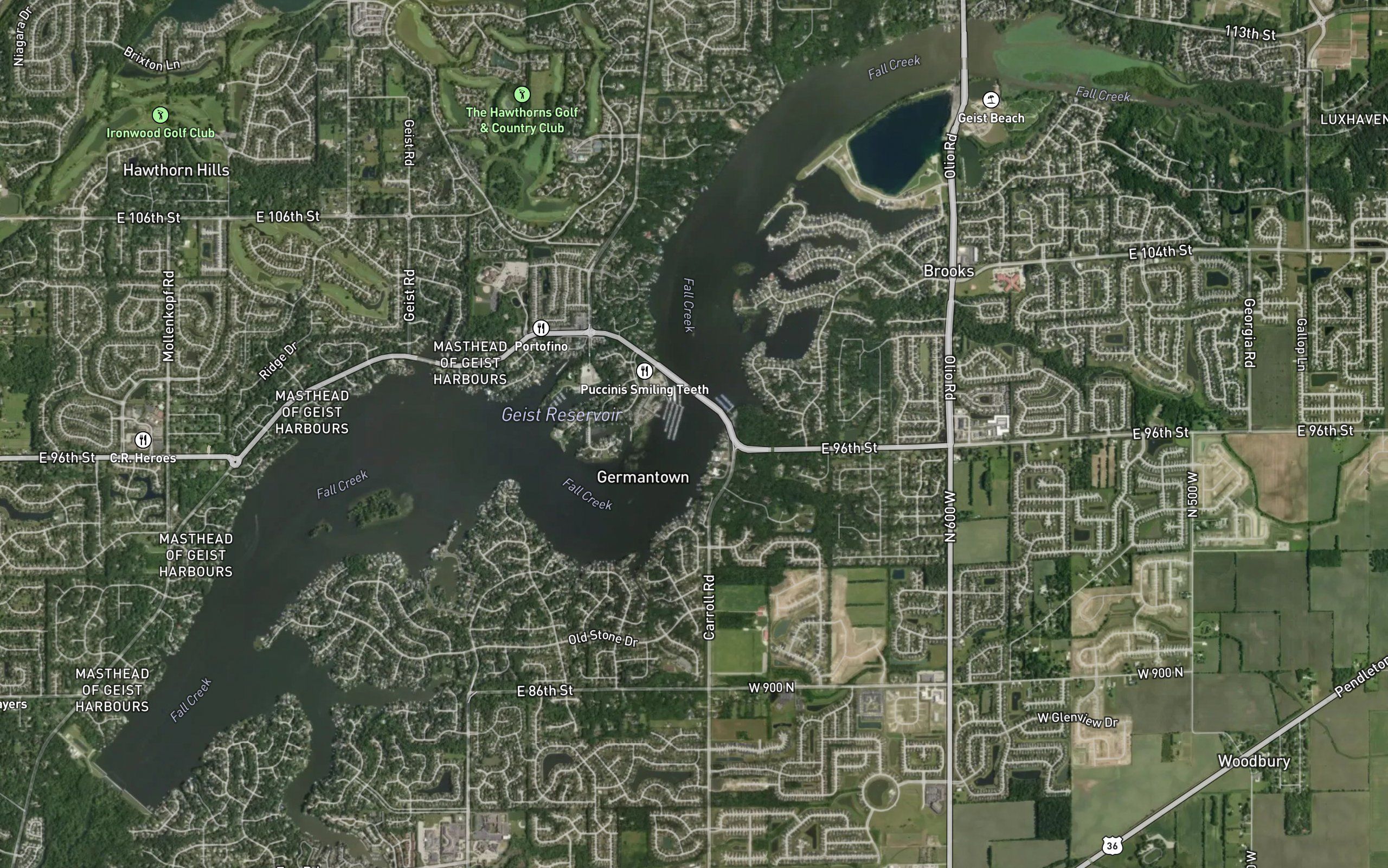 Geist Reservoir