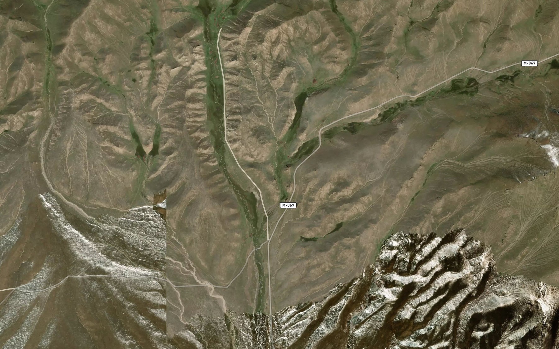 Satellite map of the Kalmakashu