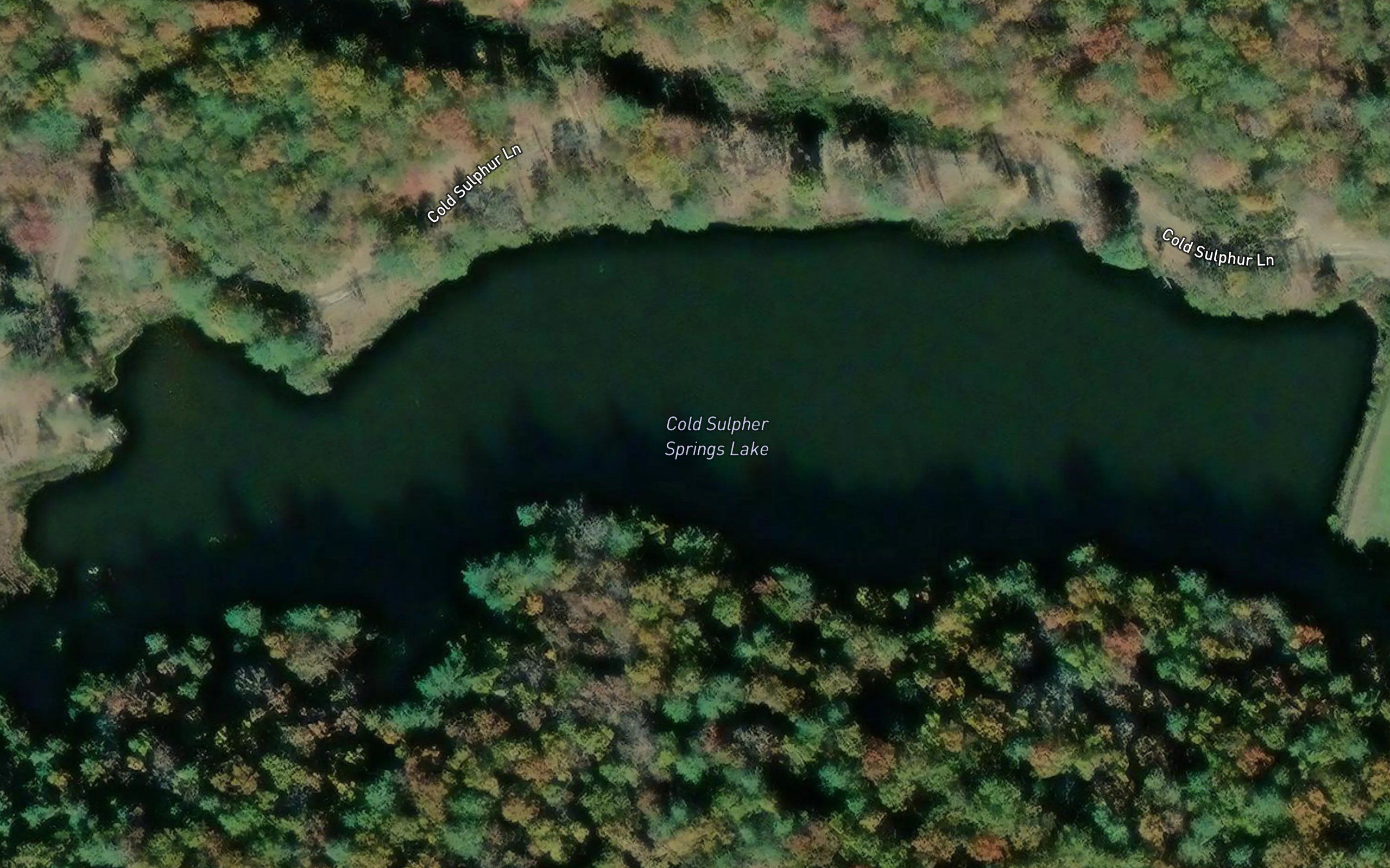 Cold Sulpher Springs Lake