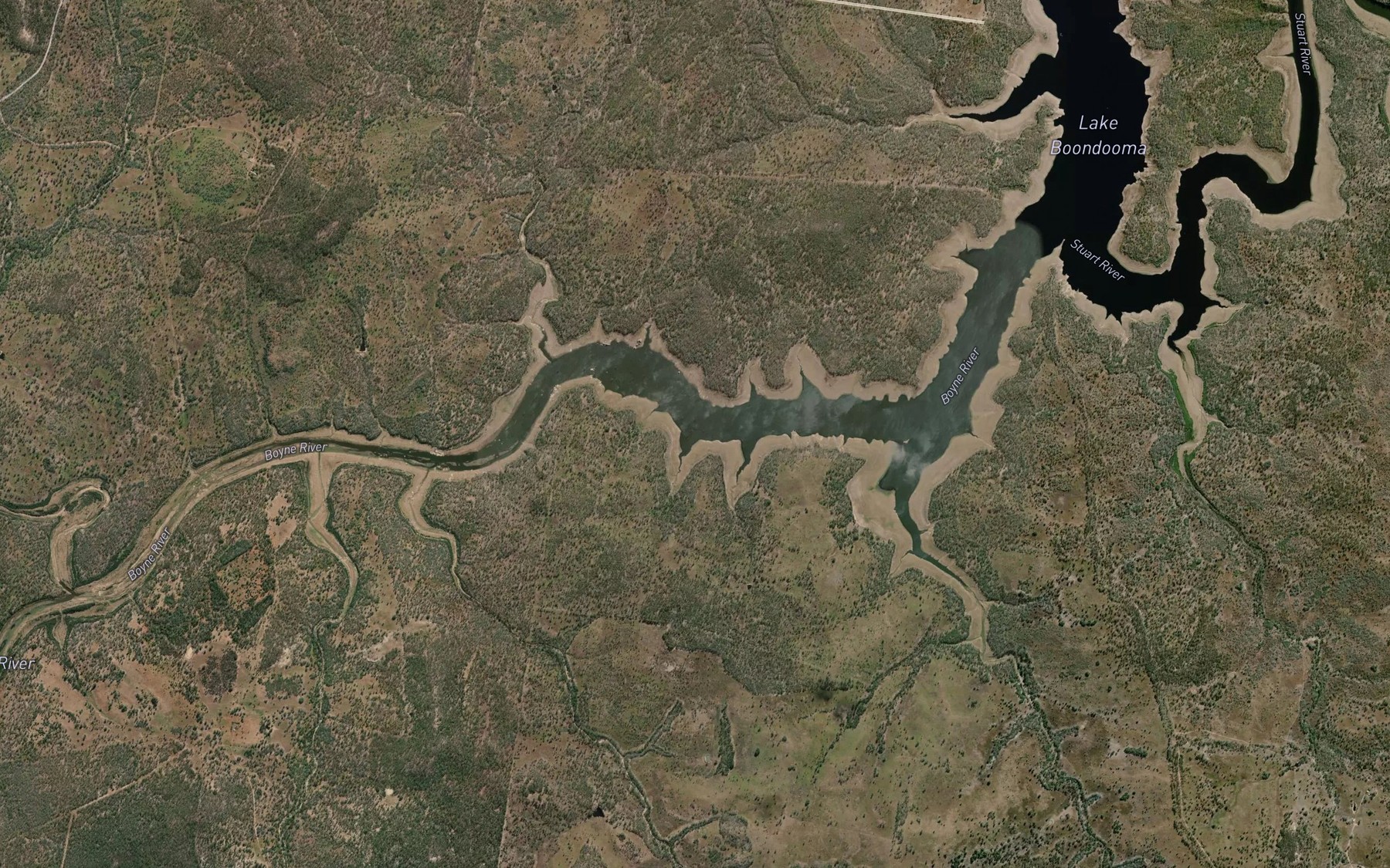 Satellite map of the Korranumba Creek